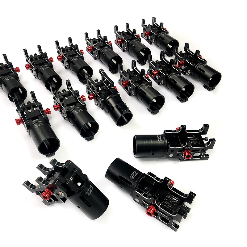 V4 Z30/Z25 CNC Tub de braț pliabil din aluminiu pentru DIA 30mm/25mm Blocare automată cu șurub dublu&arc